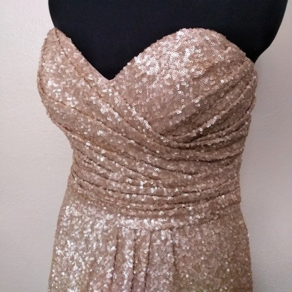 Sorella Vita Sequined Formal Gown